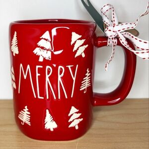 🆕️ Rae Dunn Merry Patterned Christmas Mug